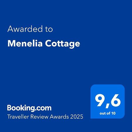 Menelia Cottage Platístoma Exterior foto