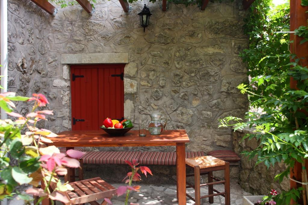 Menelia Cottage Platístoma Quarto foto